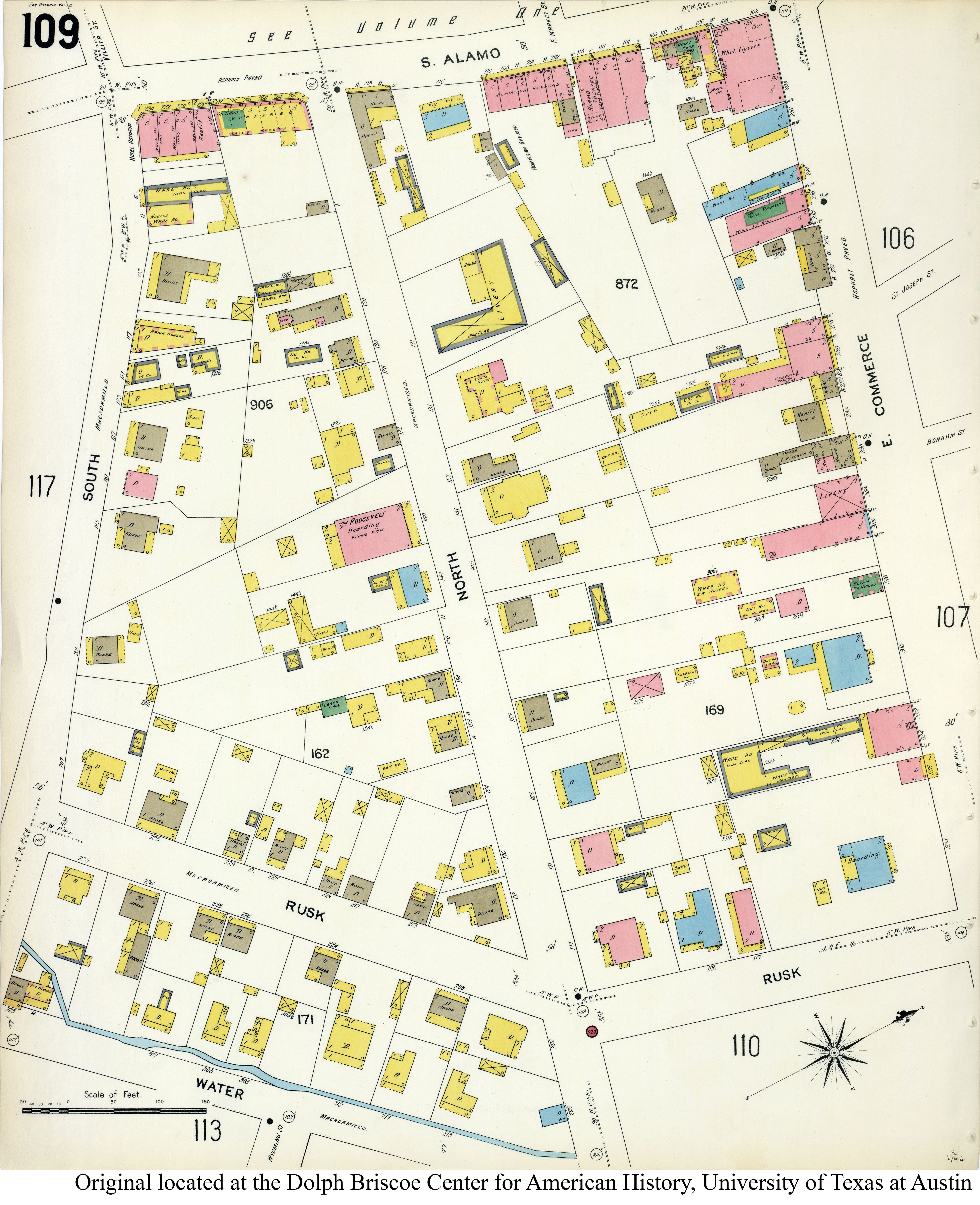 SiteMapsFolder Txu Sanborn San Antonio 1904 Vol2 109