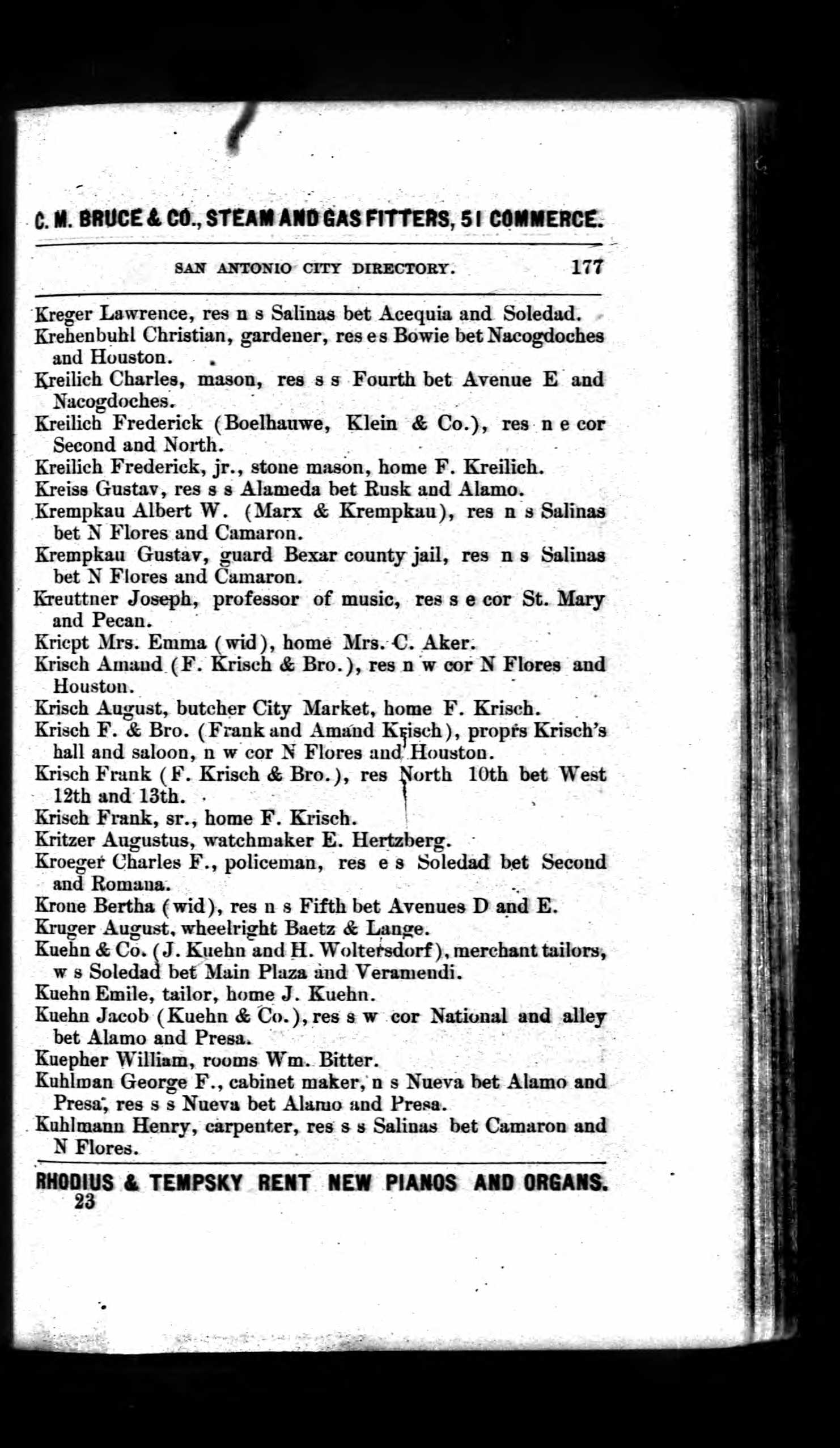 ServiceListsFolder1879 KroegerCharlesF